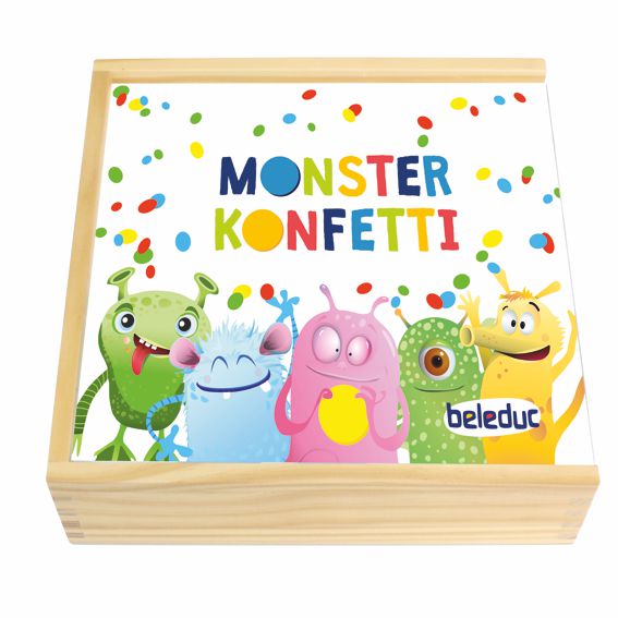 Farbwürfelspiel Monster Confetti